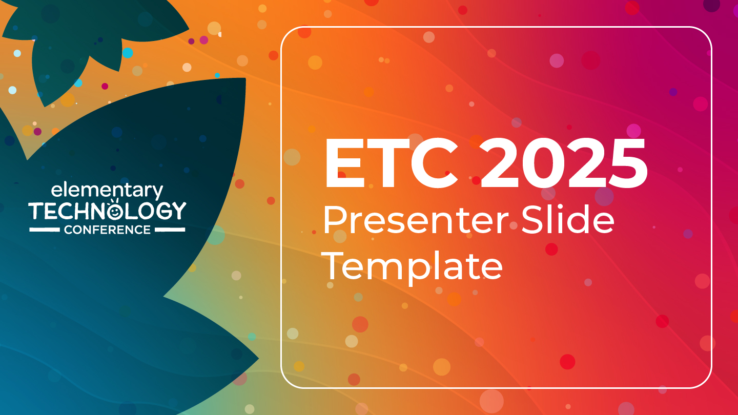 ETC 2025 PPT Cover + Title ETC 2025 PPT Cover + Title